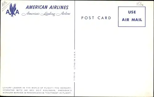 Ak American Airlines, Douglas DC 7 Airliner, Flugzeug