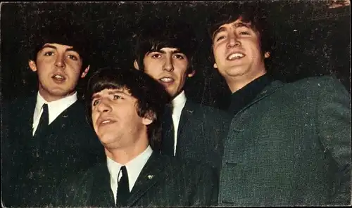 Ak The Beatles, John Lennon, George Harrison, Paul McCartney, Ringo Starr, Portrait