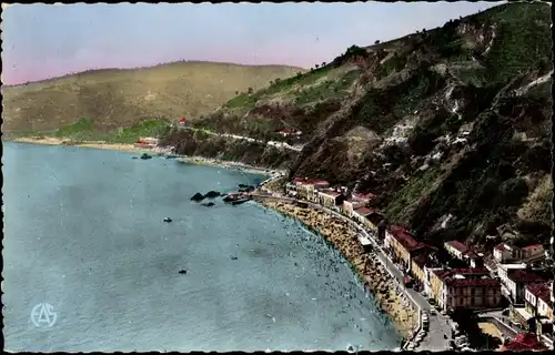 Ak Philippeville Skikda Algerien, La Plage de Stora