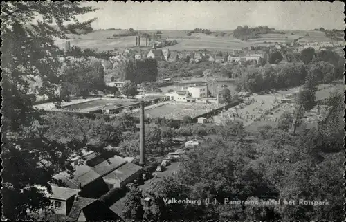 Ak Valkenburg aan de Geul Limburg Niederlande, Panorama vanaf het Rotspark