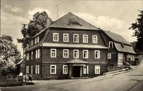 Ak Schmiedefeld am Rennsteig Suhl Thüringen, Hotel Thüringer Hof, FDGB Vertragsheim