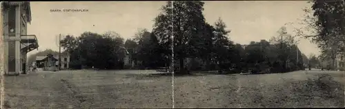 Klapp Ak Baarn Utrecht Niederlande, Stationsplein