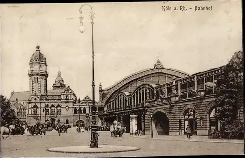 Ak Köln am Rhein, Hauptbahnhof