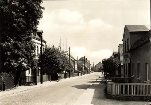 Ak Hohenleipisch in Brandenburg, Bahnhofstraße