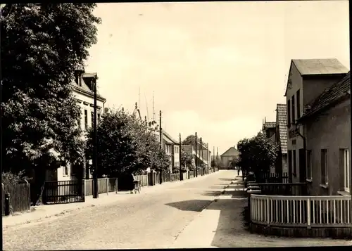 Ak Hohenleipisch in Brandenburg, Bahnhofstraße