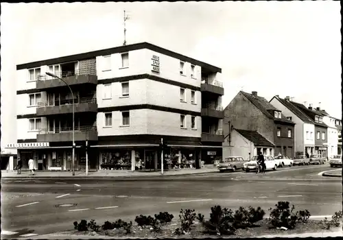 Ak Übach Palenberg Nordrhein Westfalen, Roermonder Straße Ecke Brünestraße, Kreissparkasse