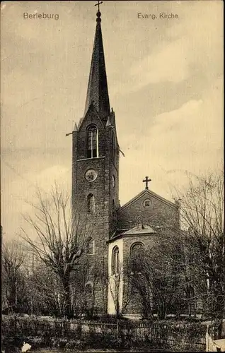 Ak Bad Berleburg in Westfalen, Evang. Kirche