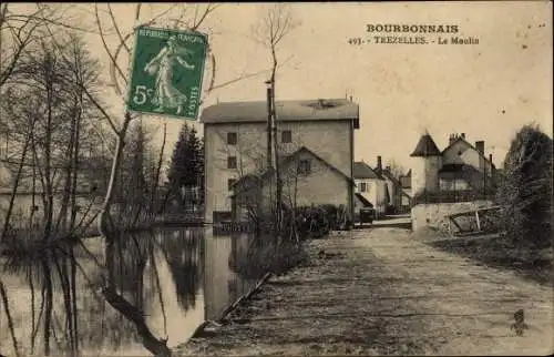 Ak Trézelles Allier, Le Moulin