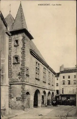 Ak Mirecourt Lothringen Vosges, Les Halles