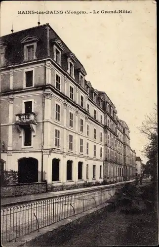 Ak Bains les Bains Vosges, Le Grand Hotel