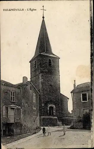 Ak Bulgnéville Lothringen Vosges, L'Eglise