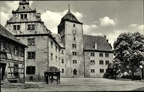 Ak Schlitz im Vogelsbergkreis, Ansicht der Vorderburg