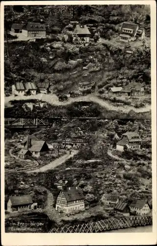 Ak Oederan Sachsen, Klein Erzgebirge, Stadtpark