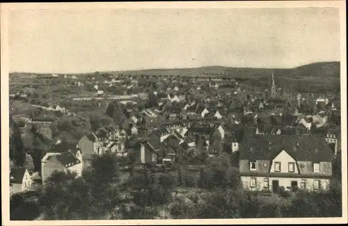 Ak Mayen in der Eifel, Totalansicht vom Ort