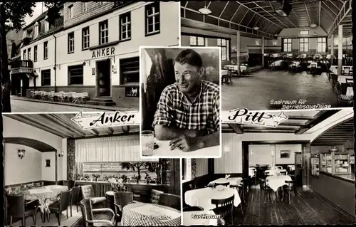 Ak Moselkern in Rheinland Pfalz, Gasthof Anker, Inh. Peter Gierten, Anker Pitt