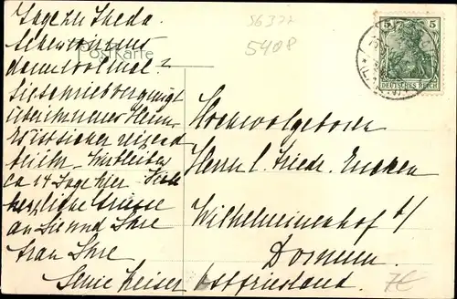 Ak Nassau an der Lahn, Teilansicht