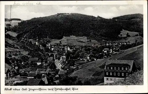 Ak Gräfenthal in Thüringen, Blick über das Jugendheim, Ortsansicht