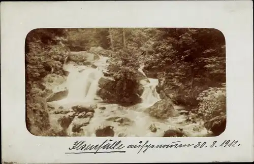 Foto Ak Ilsenburg am Nordharz, Ilsefälle, 1912