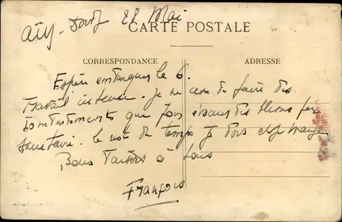 Ak Ouezzan Marokko, Vue de la Ville prise du Jardin Public