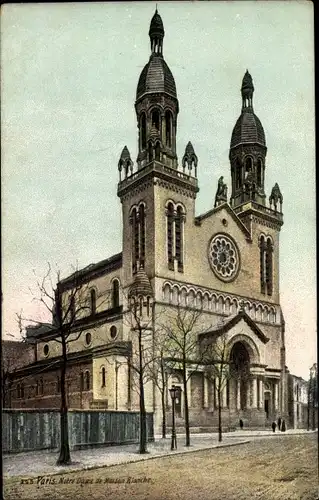 Ak Paris XIII, Notre Dame de Maison Blanche, Église Sainte-Anne de la Butte-aux-Cailles