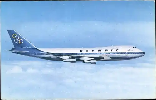 Ak Olympic Airways, Boeing 747 200 B, Jumbo Jet, Passagierflugzeug