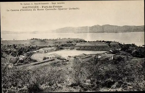 Ak Fort de France Martinique, La Caserne d'Artillerie du Morne Cartouche