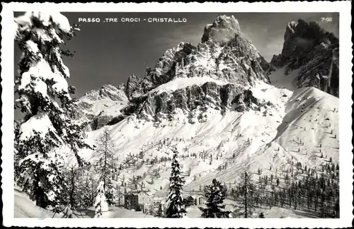 Ak Dolomiten Veneto Italien, Passo Tre Croci, Cristallo