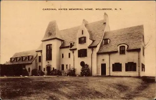 Ak Millbrook New York USA, Cardinal Hayes Memorial Home