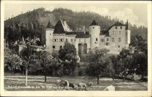 Ak Sankt Veit an der Glan Kärnten, Schloss Frauenstein