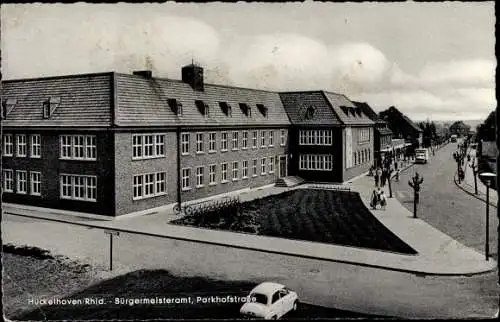 Ak Hückelhoven Nordrhein Westfalen, Bürgermeisteramt, Parkhofstraße