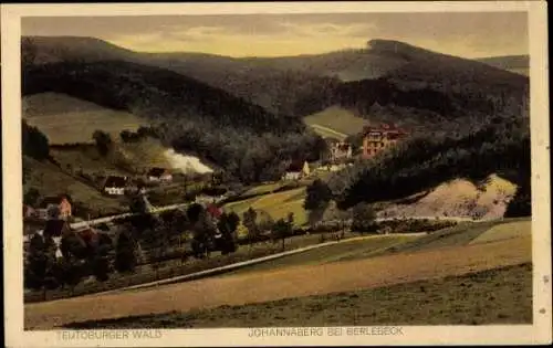Ak Johannaberg Berlebeck Detmold im Teutoburger Wald, Ort mit Umgebung
