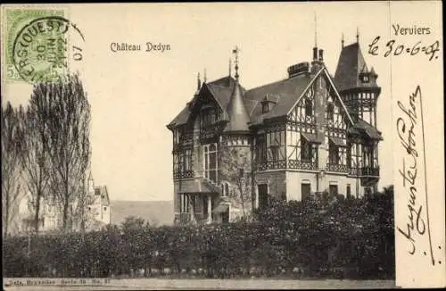 Ak Verviers Wallonien Lüttich, Chateau Dedyn