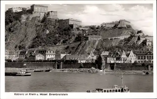 Ak Koblenz am Rhein, Ehrenbreitstein