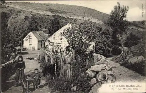 Ak Néris les Bains Allier, Le Moulin Rety