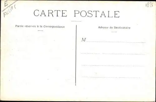 Ak Saint Yorre Allier, Établissement Guerrier Frères, Straßenpartie, Bahnübergang