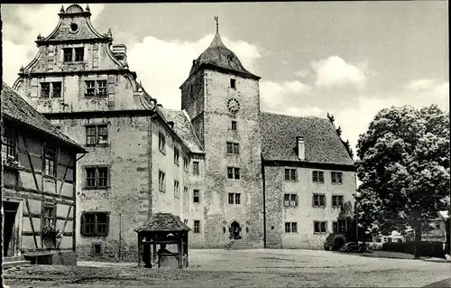 Ak Schlitz im Vogelsbergkreis, Ansicht der Vorderburg