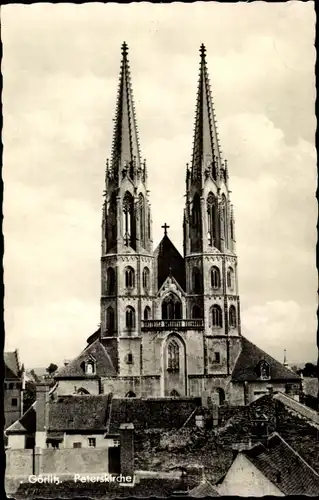 Ak Görlitz in der Lausitz, Peterskirche, Türme