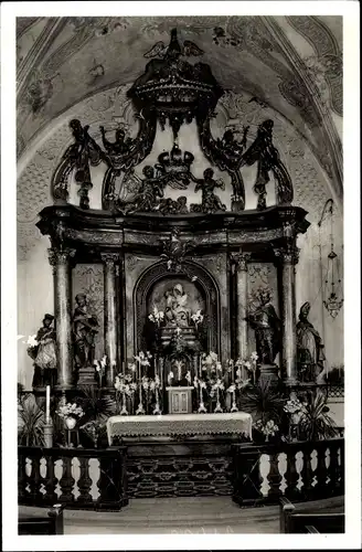 Ak Dieburg in Hessen, Wallfahrtskirche, Gnadenaltar