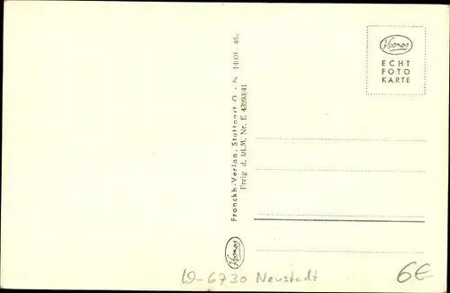 Ak Haardt an der Weinstraße Neustadt a. d. W., Ortsansicht