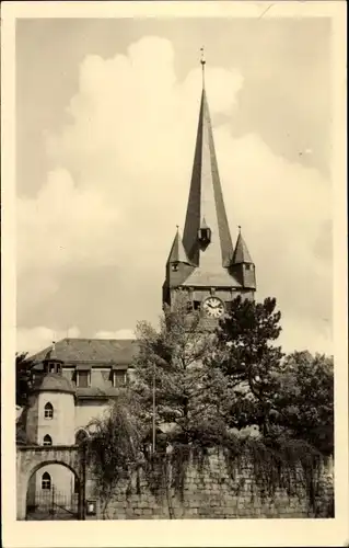 Ak Oberlind Sonneberg in Thüringen, Kirche