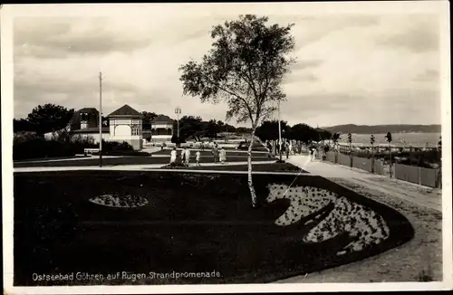 Ak Ostseebad Göhren auf Rügen, Strandpromenade