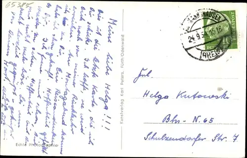 Ak Assmannshausen Rüdesheim am Rhein, Gesamtansicht, Burg Rheinstein