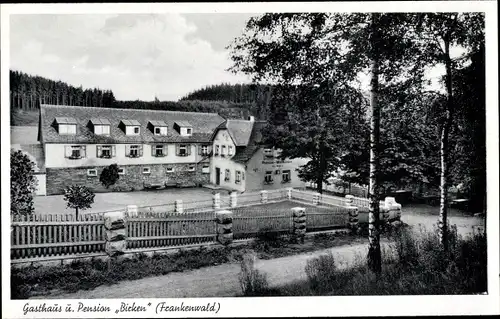 Ak Enchenreuth Helmbrechts in Oberfranken, Gasthaus und Pension "Birken", Pension Waldfrieden