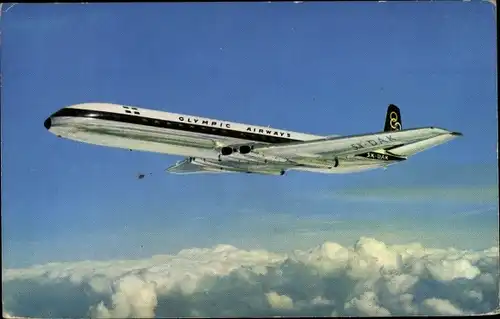 Ak Olympic Airways, Comet 4B, Turbinenluftstrahlverkehrsflugzeug, SX-DAK