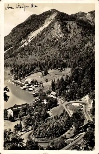 Ak Urfeld am Walchensee Kochel am See, Kesselbergstraße