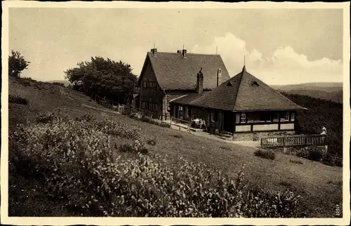 Ak Brück Ahrbrück an der Ahr, Steinberghaus, Wanderheim des Bonner Eifelvereins