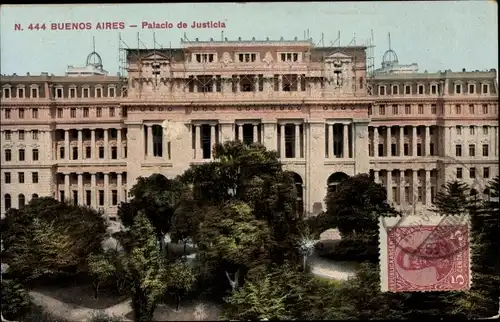 Ak Buenos Aires Argentinien, Palacio de Justicia