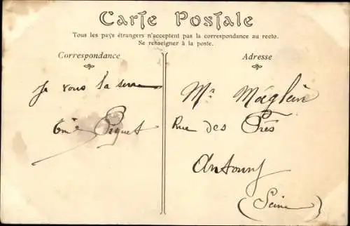 Ak Falaise Calvados, Vue Generale