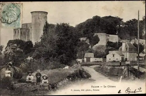 Ak Falaise Calvados, Le Chateau