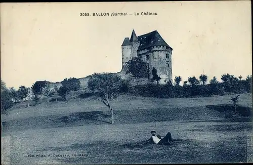 Ak Ballon Sarthe, Le Chateau